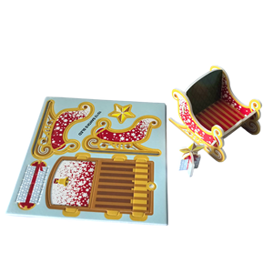 Tự làm quà tặng đồ chơi phức tạp giấy bọt Câu Đố EPS 3D giáo dục đồ chơi cho trẻ em chấp nhận OEM & UV in ấn - Product Image 3