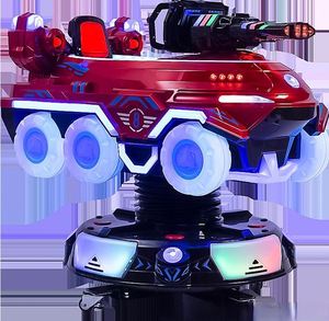 Meilleures Ventes : Machine de Jeu pour Enfants Type Char Blindé, Rotative, avec Fonction de Levage et Abaissement, à Monnayeur, et Fonction Balançoire - Product Image 2