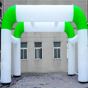 Op Maat Bedrukte <span class=keywords><strong>4</strong></span>-potige Commerciële Buitenreclame Opblaasbare Ingangsboog Opblaasbare Boogtent - Product Image 1