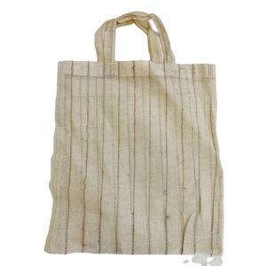 Manufacturer Wholesale Custom Logo Eco Reusable <b>Burlap</b> Handbag Shopping Jute Tote Bag Supplier From Bangladesh - Product Image 3