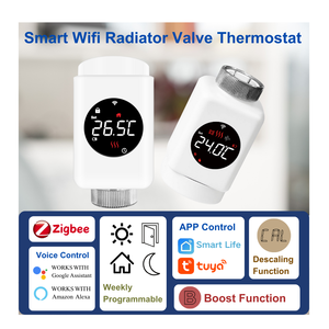 Válvula Termostática Inteligente para Radiador HEDEMAN TRV Zigbee WiFi, Funciona con Batería, Control por Aplicación y Voz para Hogar Inteligente - Product Image 4