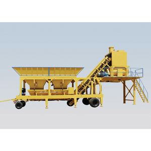 HZSY25/HZS25 ready mixed mobile small <strong>concrete</strong> <strong>batching</strong> <strong>plant</strong>