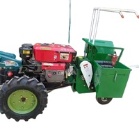 Motobineuses et semoir de maïs pour tracteurs de marche à main maroc 20hp mini-presse ronde pour tracteur de marche