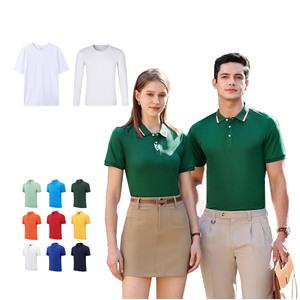 Polo promotionnel unisexe de haute qualité avec logo brodé personnalisé sur la manche pour les entreprises - Product Image 1