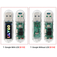Carte de Développement LILYGO T-Dongle-S3 ESP32-S3 Dongle USB avec Écran Couleur IPS de 0,96 Pouce 16 Mo Flash Prise en Charge Wi-Fi Bluetooth 5.0