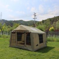 Camping en plein air gonflable, grand espace pour 8 personnes, prix d'usine