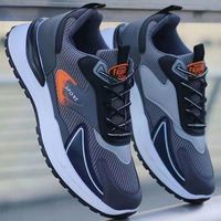 Chaussures de course décontractées pour hommes, nouvelle collection, respirantes, en maille, style sportif fin et confortable pour l'été