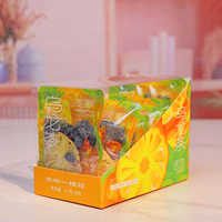 Thé de fruits en sachet traditionnel chinois en gros, thé de santé fleuri, papaye, ananas, citron, fruit du dragon, 328g