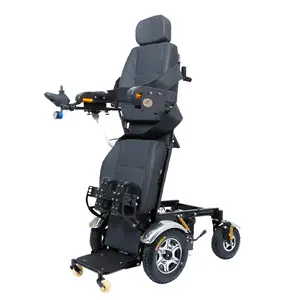Cina fornitore medico sdraiato e reclinabile sedia a rotelle elettrica in piedi per adulti