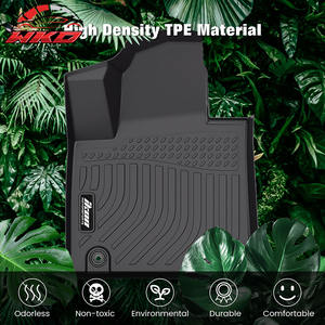 Alfombrillas moldeadas en 3D para todo tipo de clima, impermeables, de TPE, compatibles con Hyundai Santa Fe no híbrido 2021-2023 - Product Image 2