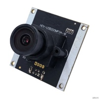Disesuaikan Super WDR 2.0MP 1920*1080 34*34mm warna USB modul kamera usb-mini konektor dengan 3.6mm papan lensa