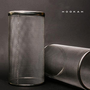 Evite quemaduras a prueba de viento Hookah Shisha Accesorios Parabrisas Cubierta de viento de aluminio Hookah Shop Lounge Bar Restaurant Cafe Shisha - Product Image 6