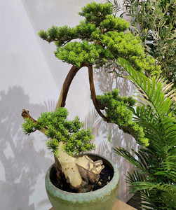 Decoración navideña Planta verde 45 cabezas Aguja de pino falso Belleza Hojas de pino Ramas de pino artificiales - Product Image 3