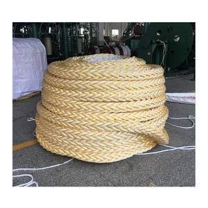 Corda Marina in Poliestere e Acrilico Misto a 8 o 12 Trefoli per Uso Portuale, Fornita da Fabbrica Cinese - Product Image 1