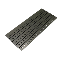 Barre de buses de machine de tri automatique des couleurs, allongée, en aluminium F2, pièces usinées CNC pour graines de quinoa, riz, grains de café, fruits de mer