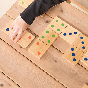 Jouets éducatifs en bois géants pour l'extérieur, <span class=keywords><strong>jeu</strong></span> <span class=keywords><strong>de</strong></span> dominos personnalisé, blocs, grands dominos, jeux <span class=keywords><strong>de</strong></span> dominos pour enfants, <span class=keywords><strong>jeu</strong></span> <span class=keywords><strong>de</strong></span> dominos en bois <span class=keywords><strong>de</strong></span> grande taille pour la pelouse et la cour - Product Image 2