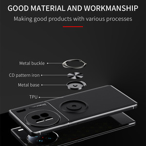 เคส V25E โทรศัพท์สำหรับ VIVO X90 Y1 2023 Y02 V26 S17มีห่วงโลหะ TPU กันกระแทกสำหรับ iqoo 11 Z6 <span class=keywords><strong>Z7</strong></span> 5G V23 - Product Image 6