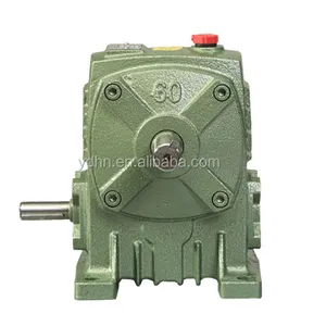 WP Single Reducer Motor Double Output Shaft Series Gearbox Worm Wpa Electric Reducer Helical Gear Reducer