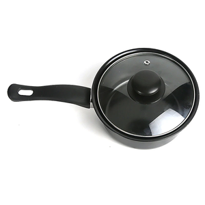 Không Dính Nhà Bếp Nấu Ăn Pan Nồi Bộ Đồ Nấu Nướng Nắp Hộp Quà Tặng Kính Hiện Đại Bìa Với Thủy Tinh Giá Rẻ Giá 7Pcs Gang Kim Loại - Product Image 5