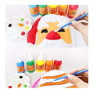 50 Pcs <span class=keywords><strong>pennelli</strong></span> artistici <span class=keywords><strong>Set</strong></span> di <span class=keywords><strong>pennelli</strong></span> piatti personalizzati per bambini artisti pittori studenti principianti - Product Image 6