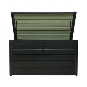 Caja de Almacenamiento Exterior Moderna de 120 Galones, Caja de Resina Grande para Organización, Impermeable, para Equipo de Piscina, Muebles de <span class=keywords><strong>Patio</strong></span> - Product Image 3