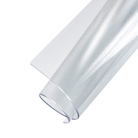 Offre spéciale Super vinyle table couvre rouleau rideau nappes imperméables flexible transparent souple clair plastique pvc feuille