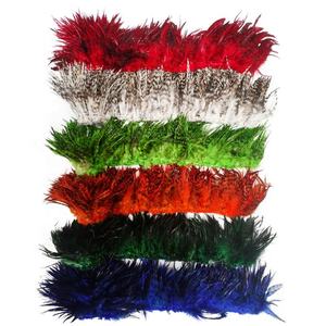 Hot Bán 5-6 "Nhuộm Strung Grey Chinchilla Dậu Yên Ngựa Lông <span class=keywords><strong>Grizzly</strong></span> Dậu Lông Cho Fly Buộc Câu Cá - Product Image 6