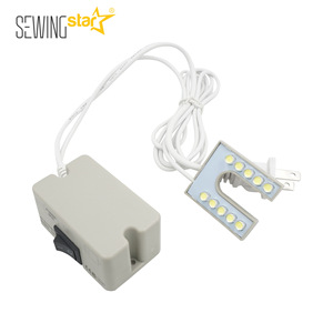 ไฟ LED รูปตัวยูสำหรับจักรเย็บผ้า 10 ดวง 2 วัตต์ แสงสีขาวนวล สำหรับอุปกรณ์แปรรูปเสื้อผ้า - Product Image 5