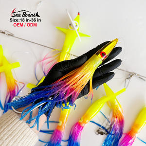 Barres d'épandage directionnelles OEM 18 à 36 pouces Barre d'épandage <span class=keywords><strong>en</strong></span> titane avec <span class=keywords><strong>leurre</strong></span> de <span class=keywords><strong>pêche</strong></span> à la traîne pour calmars - Product Image 5