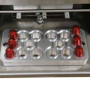 Selladora de Cápsulas de Café Automática <span class=keywords><strong>SANEU</strong></span> Alu SX-10, Máquina Selladora de Cápsulas Nespresso de Aluminio, 10 Cavidades, Selladora de Cápsulas de Café Clásicas, Selladora de Cápsulas de Espresso - Product Image 3