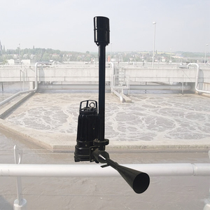 Aérateur à jet submersible Push-Flow avec boîtier de moteur en fonte pour le mélange anaérobie <span class=keywords><strong>et</strong></span> aérobie dans les réservoirs - Product Image 4