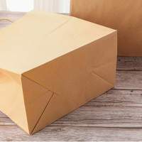 Vente directe d'usine, sacs en papier kraft classiques avec poignée, sacs cadeaux écologiques, taille et couleur personnalisables, impression personnalisée, conception OEM