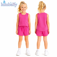DH ODM Ensemble de vêtements de sport pour filles, boîte mystère, tenue de yoga, ensemble de vêtements de sport pour enfants, robe de tennis, jupe-short, style aléatoire, prêt à expédier, logo personnalisé