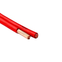 Câbles Électriques en Cuivre, Prix au Mètre, Monoconducteur Solide Pur H07VR 1.5mm 2.5mm 4mm, Isolation PVC, 3.3KG par Rouleau 100m, IEC