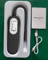Detector de prueba de líquido de frenos con indicador LED y barra de prueba plegable de 180 grados, Analizador de verificación de seguridad de conducción automotriz para automóviles