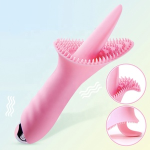 G Spot Clito Lécher Couples D'autres <span class=keywords><strong>Plaisir</strong></span> Vibrateur Vaginale Clitoris Stimulateur Tétons Femmes Langue Vibrateur - Product Image 4