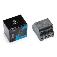   PLC Industrial Opta de 8 Canales, Entrada 0-10V, Relé 4*10A, STM32H747XI, IEC 61131-3, Modbus TCP, Ethernet, RS485, Riel DIN