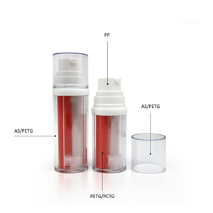 Bao Bì Mỹ Phẩm Ba Buồng 5Ml * 3 <span class=keywords><strong>10Ml</strong></span> * 3 15Ml * 3 Không Có Không Khí Chai Chân Không Container Cho Mặt Kem - Product Image 5