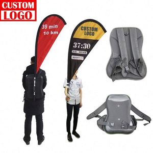 Bandera de Mochila al por Mayor, Bandera de Mochila con Impresión a Todo Color para Publicidad y Promoción - Product Image 1
