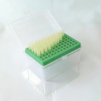 Boîte de rangement professionnelle OEM pour pointes de pipette, anti-fuite, standard, grande capacité, 96 puits, avec couvercle sécurisé, pour fournitures de laboratoire