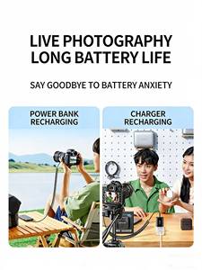 UGREEN LP-E6NH Dummy Battery with External Power Supply for Live Streaming (Type-C & AC Input) - Product Image 6