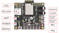 Nueva Placa de Desarrollo de Audio ESP32-Aduio-Kit ESP32-A1S ESP32 para Programadores, Venta al por Mayor