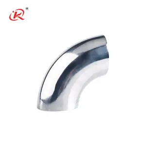 KQ Sanitary 90 degree pipe fitting 304 stainless steel 316 32mm elbow