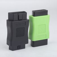 Conector Adaptador OBD2 16P Totalmente Alimentado, 12V/24V, Resistente al Desgaste, Enchufe de Prueba para Automóvil