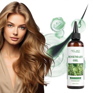 Huile Capillaire Biologique Botanique à Marque Blanche pour le Soin et la Croissance du Cuir Chevelu, à l'Huile de Feuille de Romarin, pour la Réparation des Cheveux et la Prévention de la Chute - Product Image 1