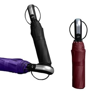 Custom Stock 10-Bone Reinforced Fully Automatic Folding Self-Opening Closing Business Umbrella Wholesale Stock for <b>Gift</b> - Product Image 5
