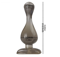 Kit de Juguetes Sexuales Anales para Adultos, Marca OEM, Tapón Anal de Silicona, Impermeable, Ecológico, Hecho en China, para un Mejor Juego Anal