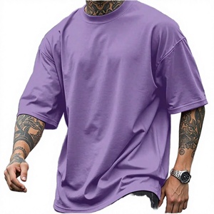 T-shirt Homme Sportif Ample à Manches Longues 100% Coton 180 Grammes Impression Numérique Design Vierge - Product Image 1