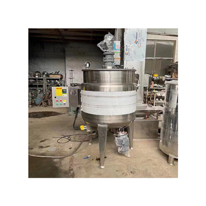 Máy trộn đồng nhất hai lớp, hai lớp áo, công nghiệp 50L dùng để làm nước ép, nước sốt, và các loại bột nhão - Product Image 4