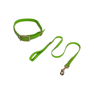 Großhandel <span class=keywords><strong>PVC</strong></span> Hunde halsband und Leine Set Wasserdichte rutsch feste Hunde leine Hunde zubehör - Product Image 1
